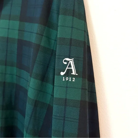 RLX Ralph Lauren Plaid 1/4 Zip Performance Golf Pullover Ansley Golf Club - Picture 4 of 4